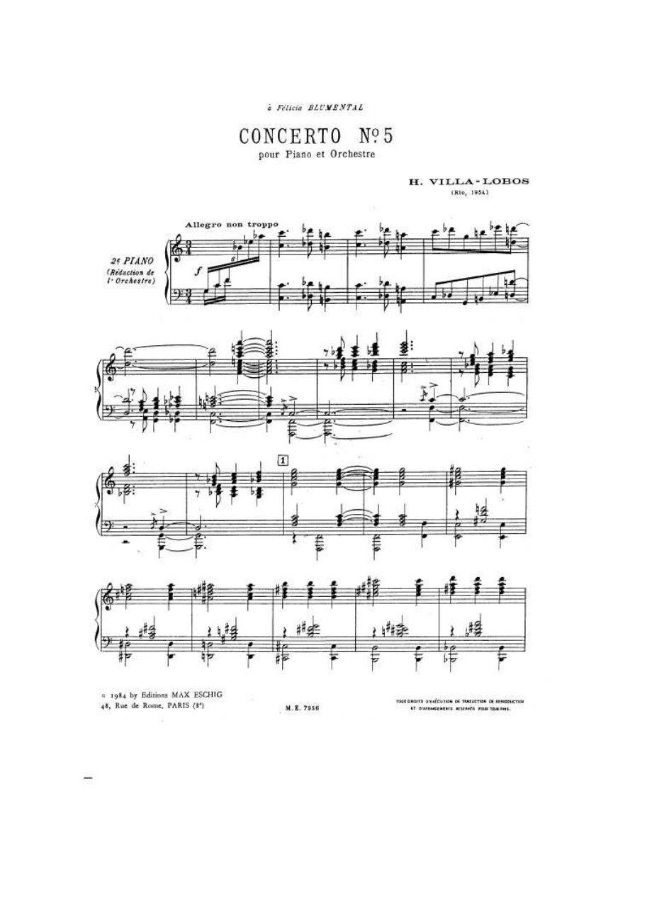 第五钢琴协奏曲 Piano Concerto No.5 钢琴谱.docx_第1页