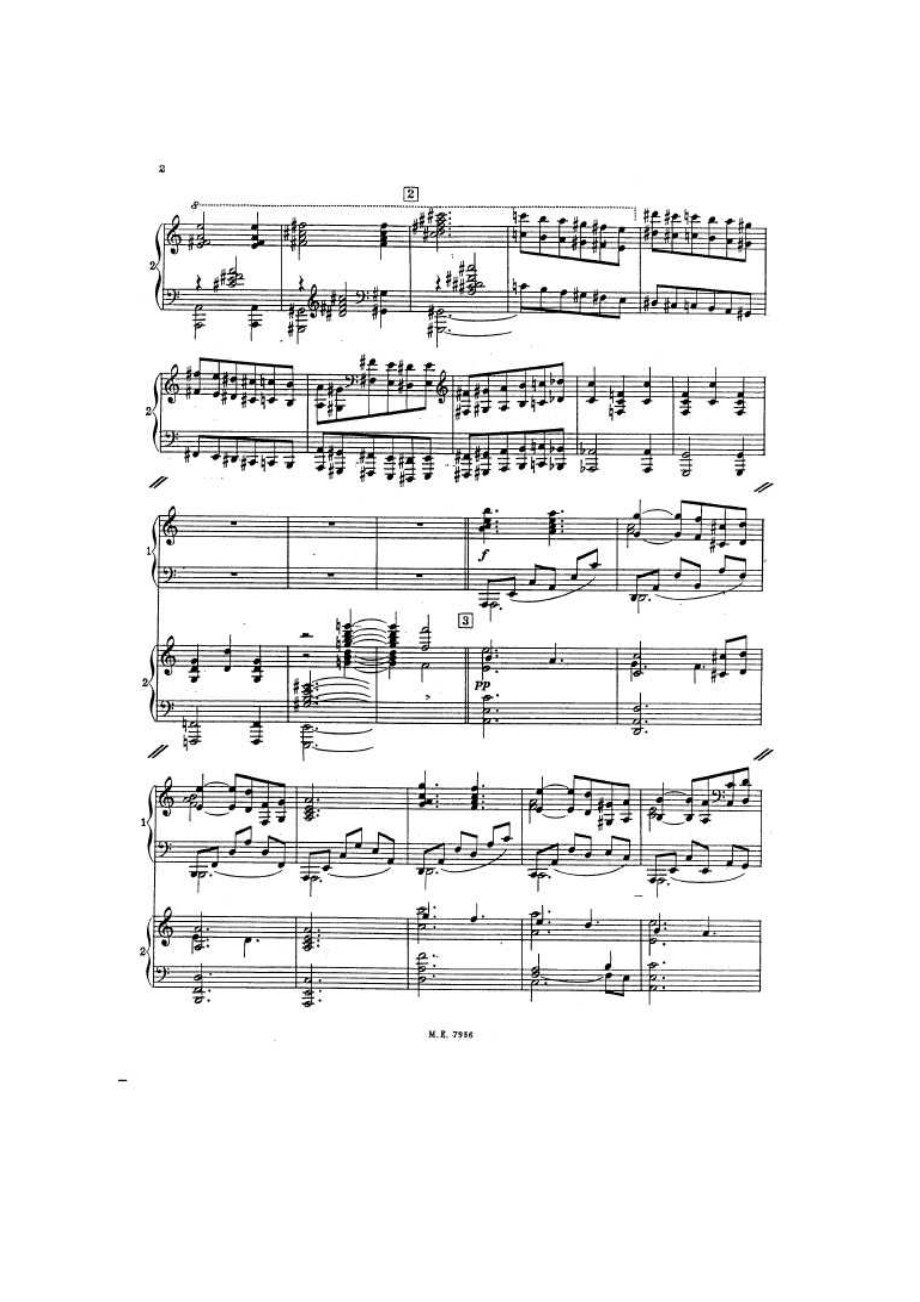第五钢琴协奏曲 Piano Concerto No.5 钢琴谱.docx_第2页