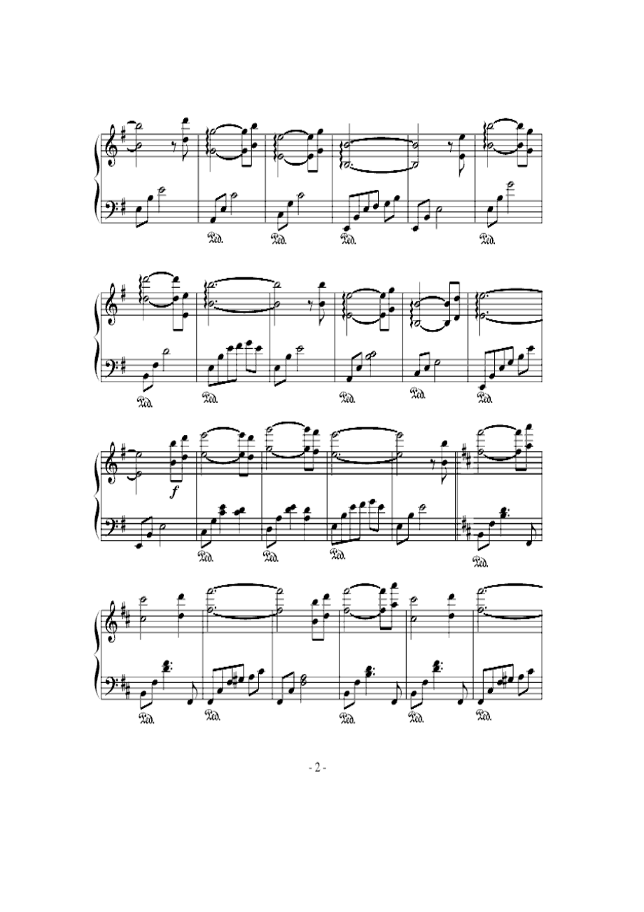 Lotus （莲） 钢琴谱.docx_第2页