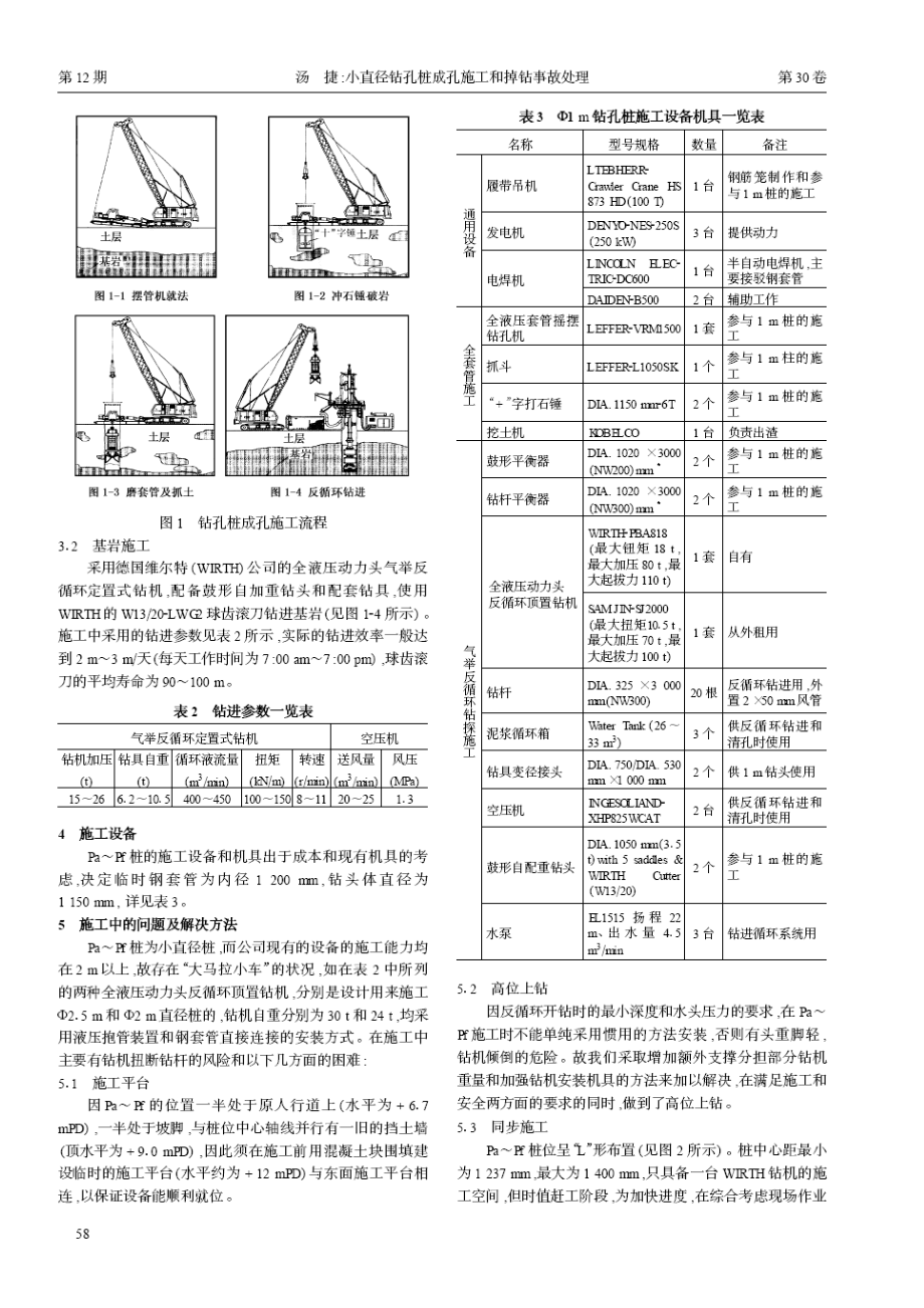 小直径钻孔桩成孔施工和掉钻事故处理.doc_第2页