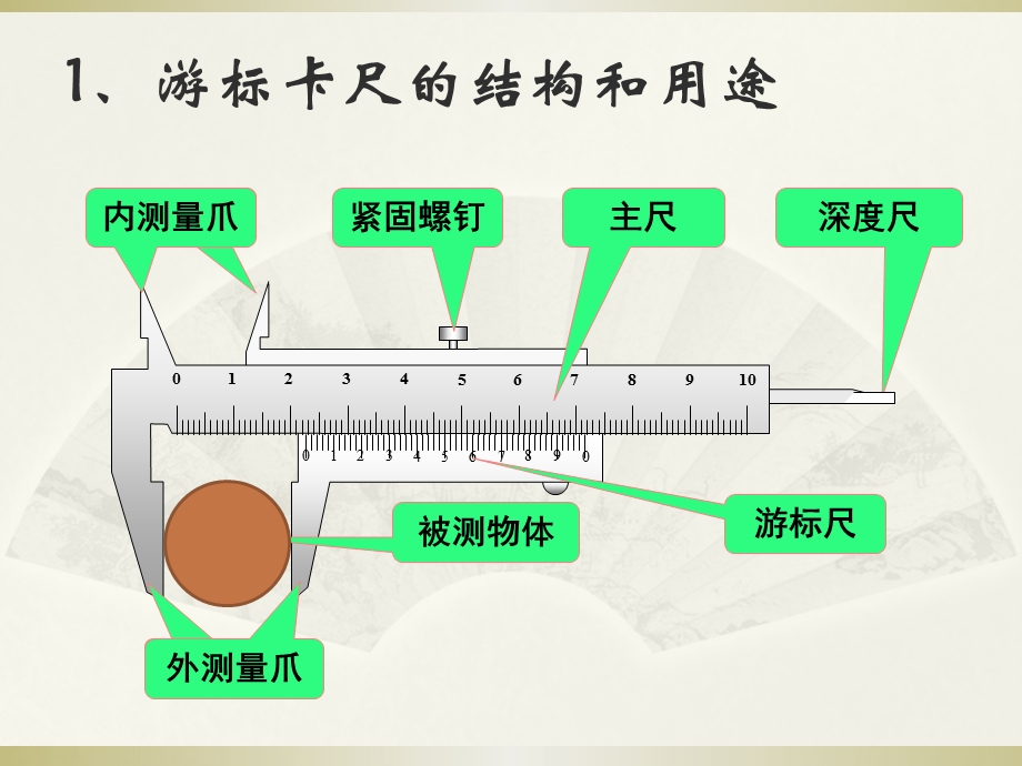 游标卡尺和螺旋测微器的使用课件-人教课标版.ppt_第3页