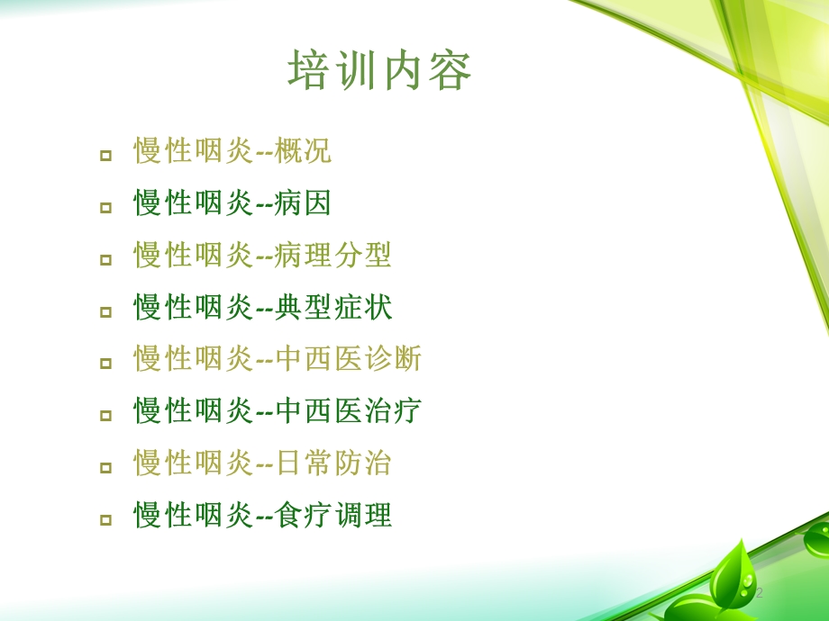 慢性咽炎PPT幻灯片课件.ppt_第2页