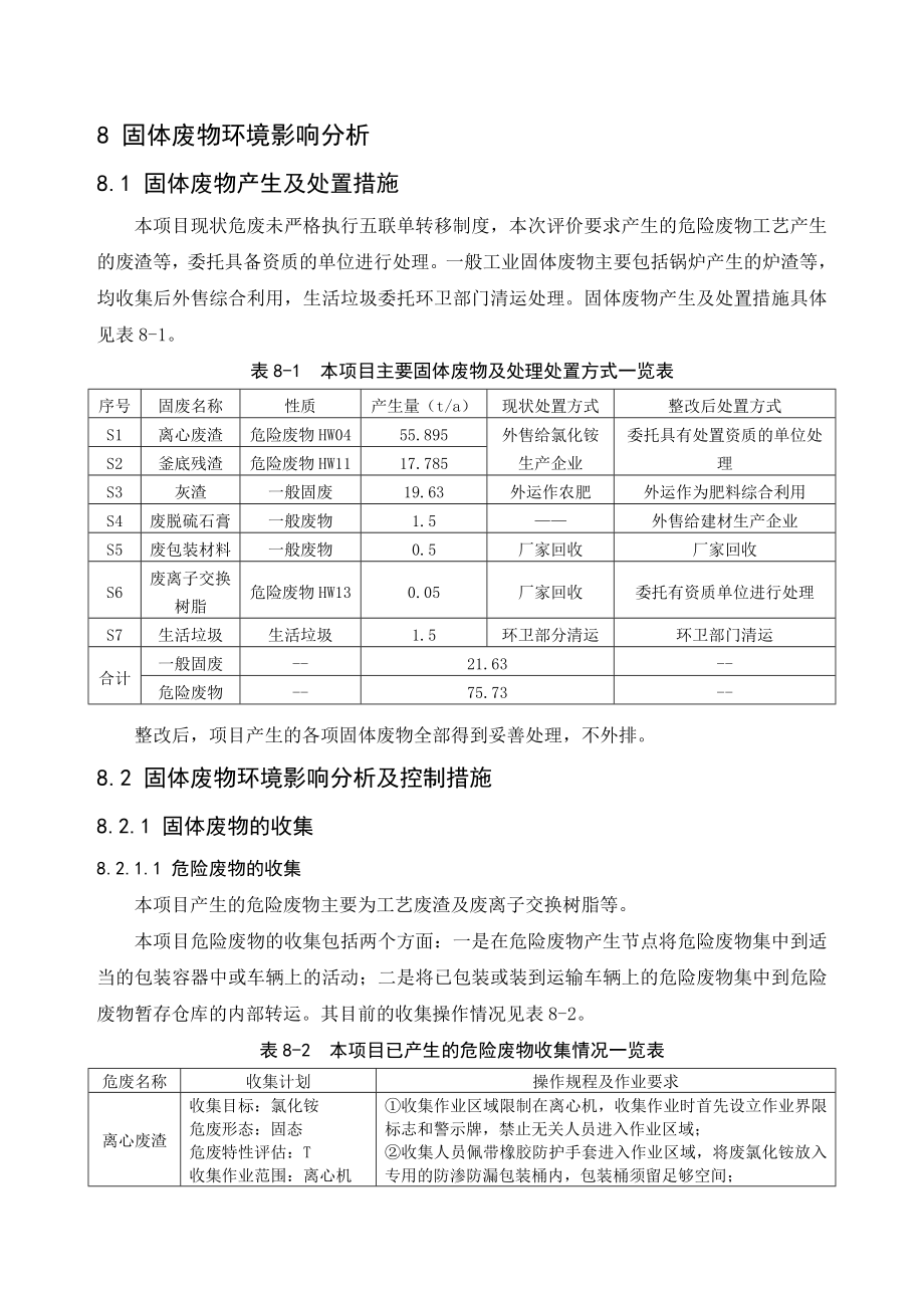 环境影响评价报告公示：噻唑烷酮固体废物环境影响分析环评报告.doc_第1页