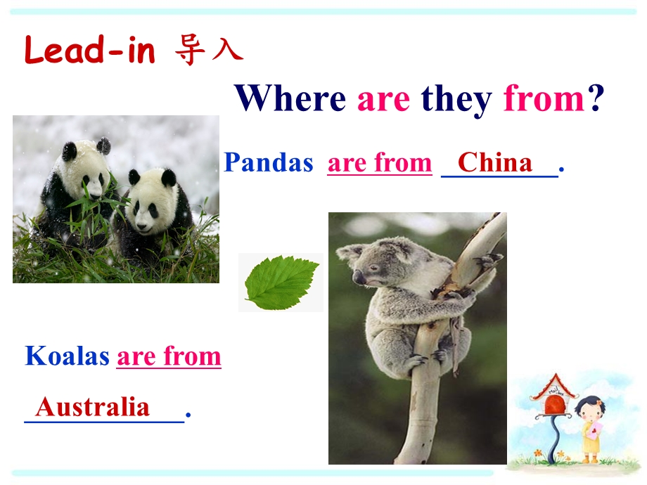 新人教版七年级英语下册《Unit5-Why-do-you-like-pandas--B(2a-2c)》优质课ppt课件.ppt_第2页