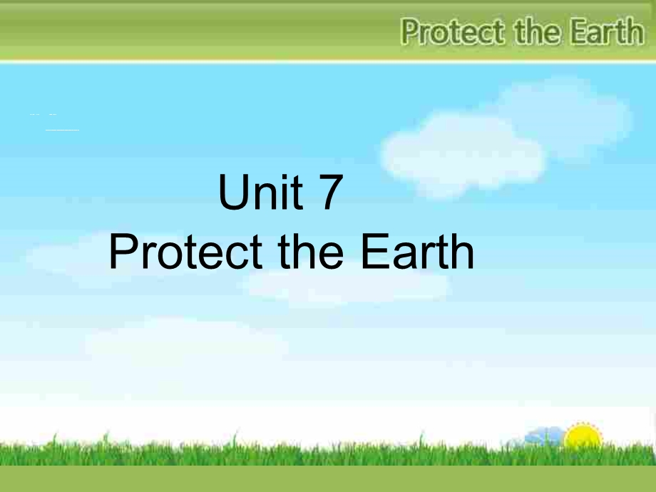 小学英语六上Unit7-Project-the-earth-Grammar-time-Fun-time课件.ppt_第1页