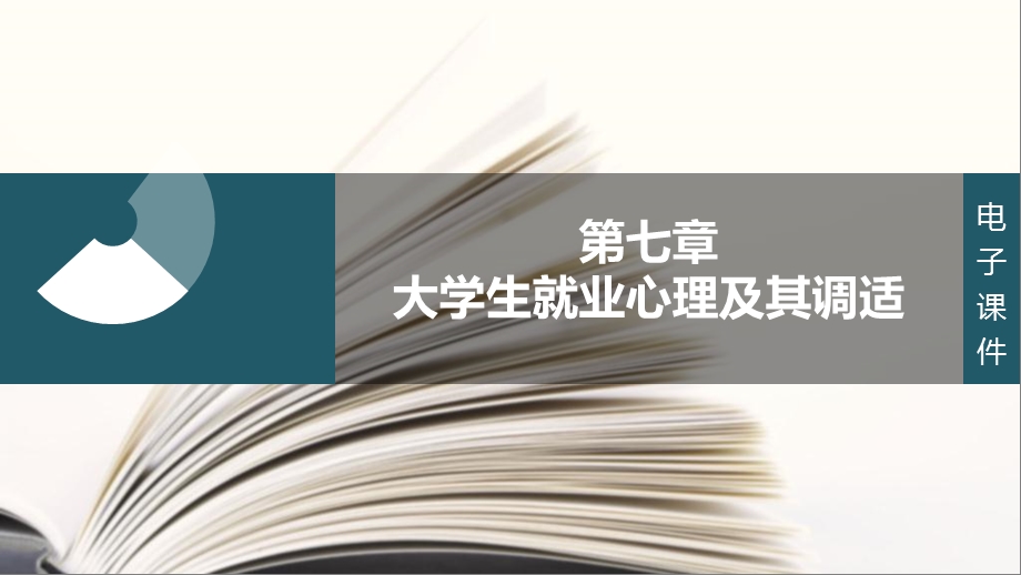 大学生职业生涯规划与就业指导(本科)ppt课件第七章-大学生就业心理及其调适.ppt_第1页