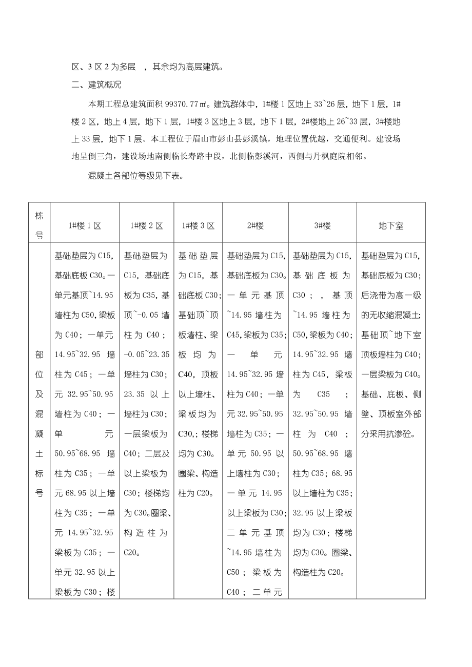 华南建设集团有限公司大体积混凝土施工方案.doc_第3页