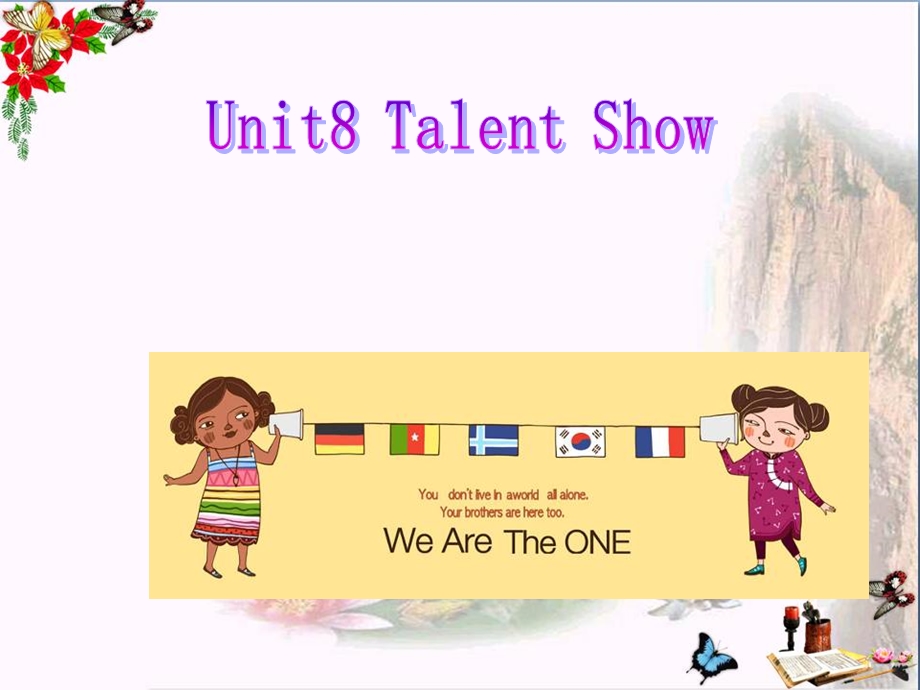 四年级英语下册Unit8《TalentShow》-北师大版(三起)课件.ppt_第1页
