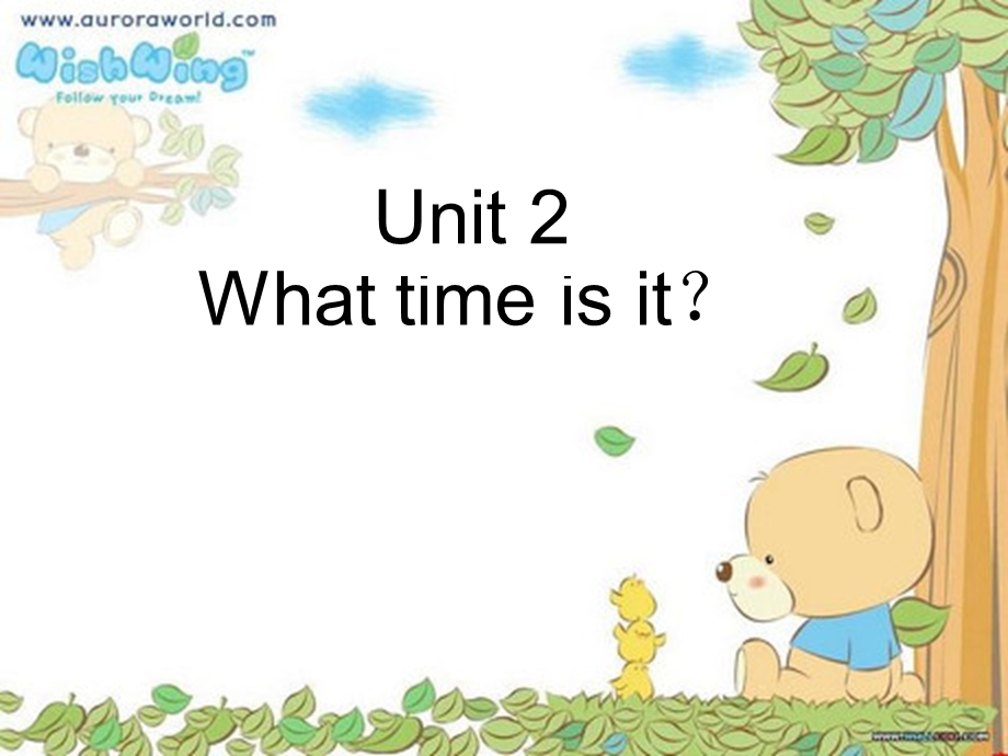 PEP小学英语四级下册Unit2 What Time Is It课件.ppt_第1页