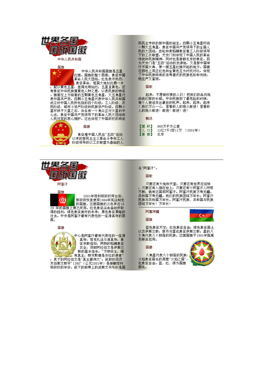 世界各国国旗国徽国歌.doc_第1页