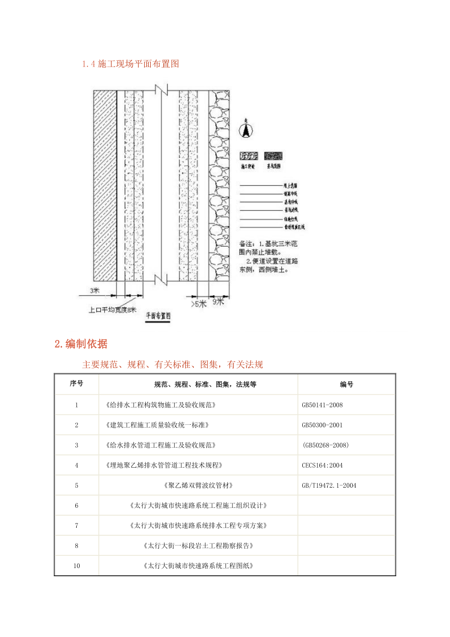 【施工方案】太行大街城市快速路排水工程HDPE双壁波纹管专项施工方案.doc_第3页