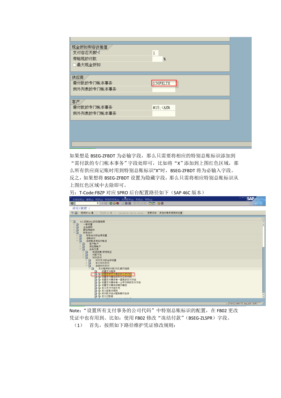 财务记账时到期日或收付基准日(BSEGZFBDT)字段必....doc_第2页