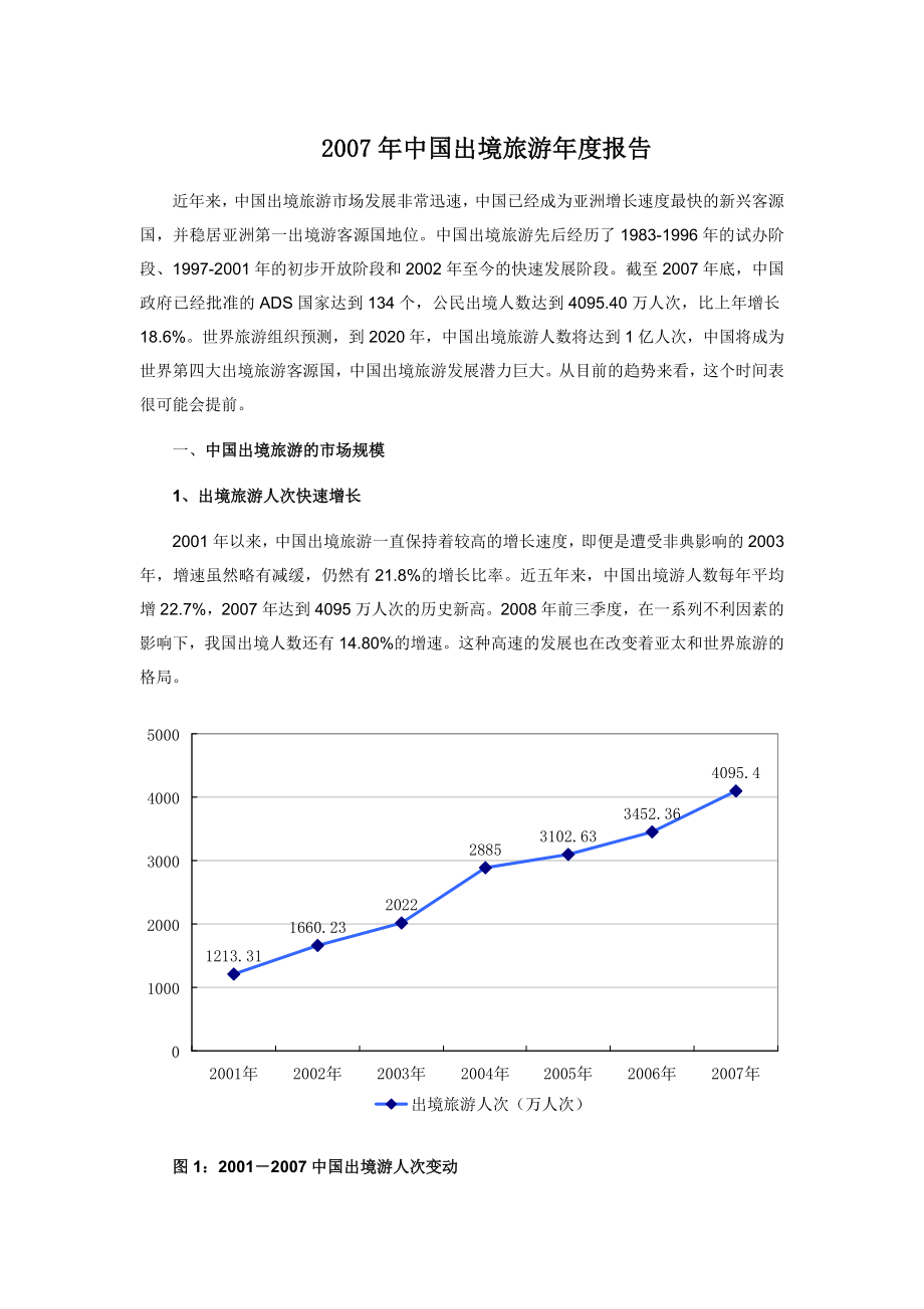 中国出境旅游报告 .doc_第1页