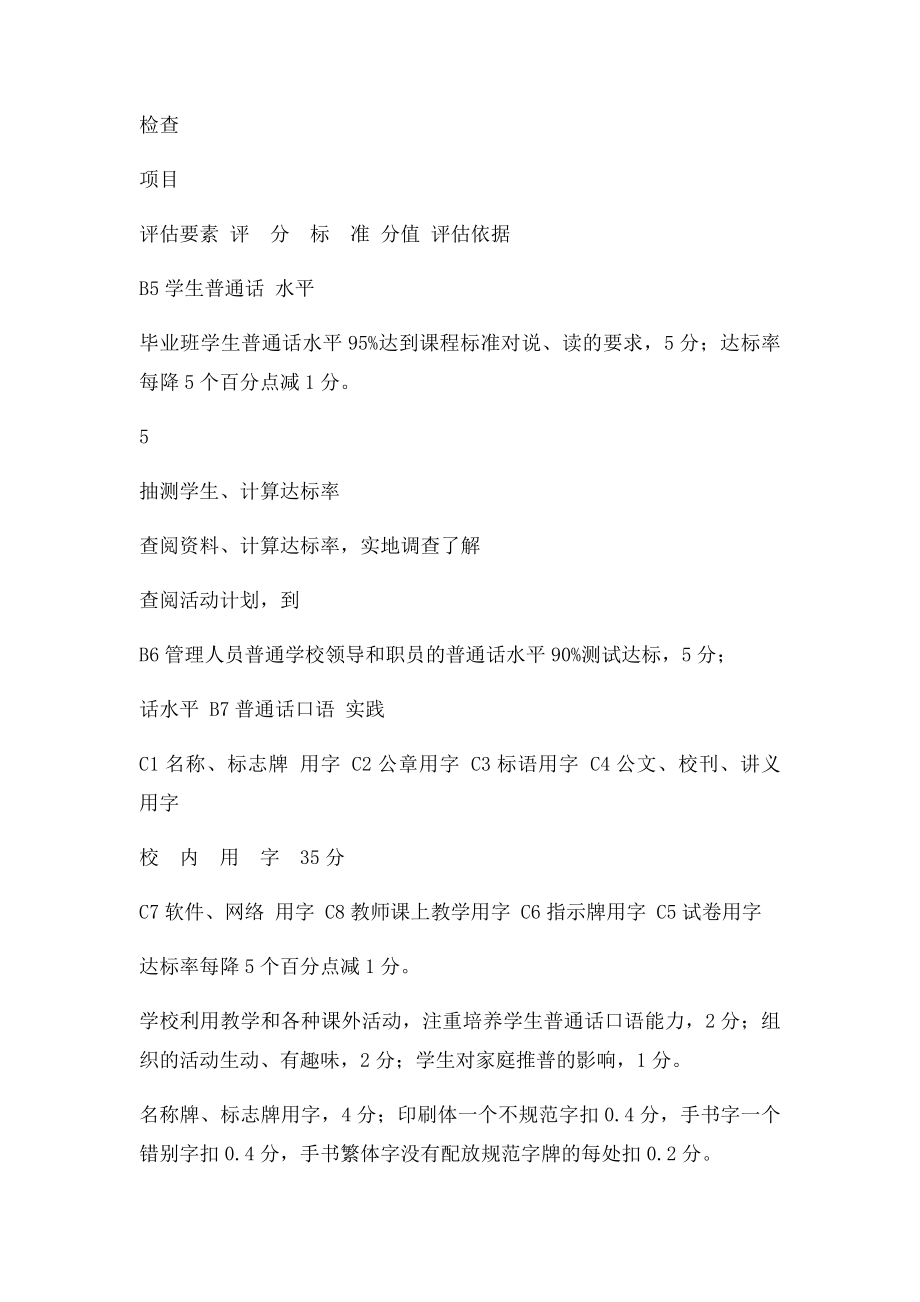 河北省中小学幼儿园语言文字规范化达校示范校评估.docx_第3页