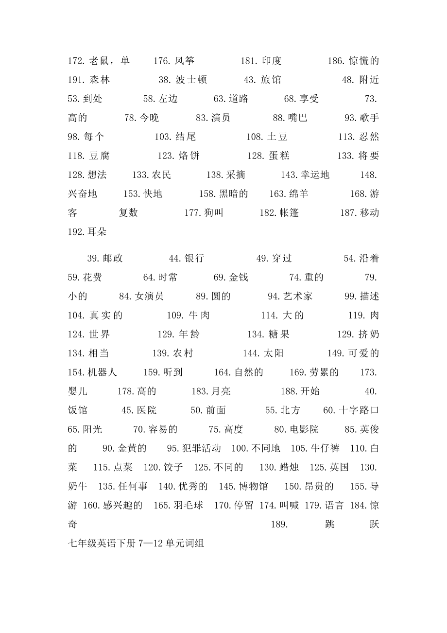 七年级英语下册612单元单词.docx_第2页