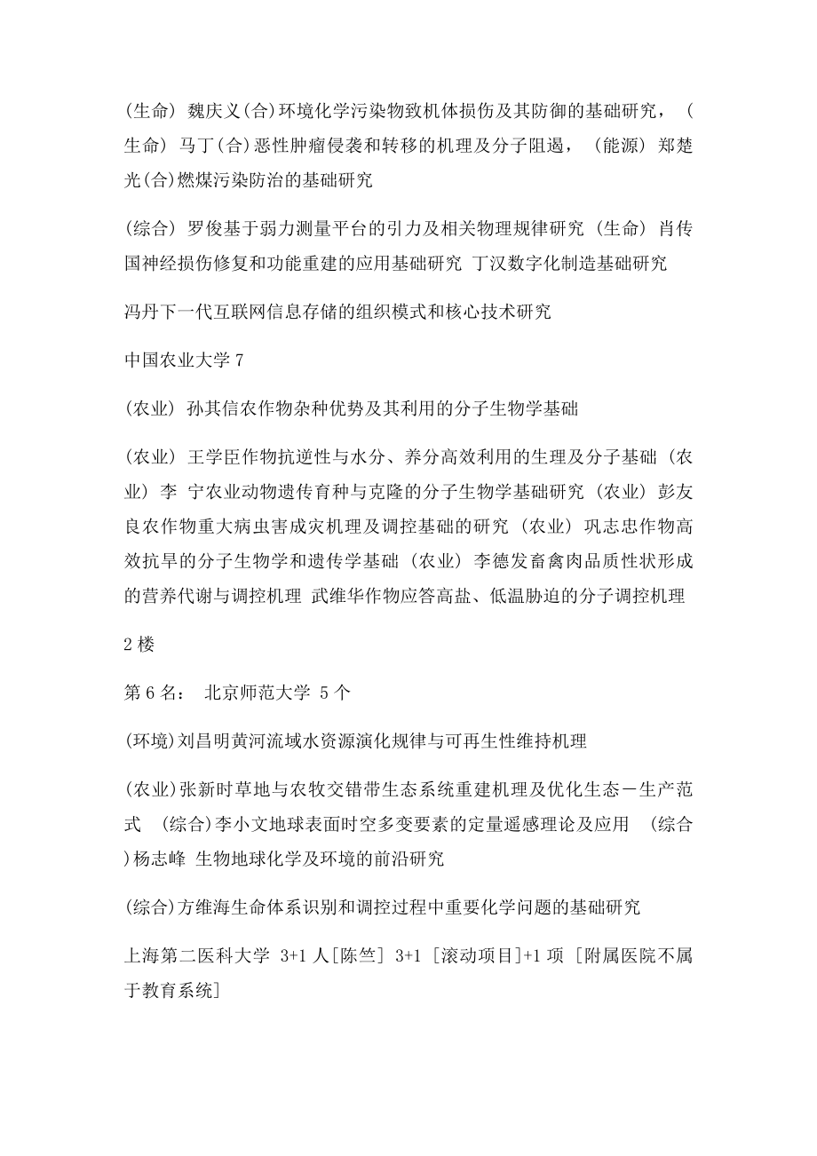 中国高校973首席科学家.docx_第3页