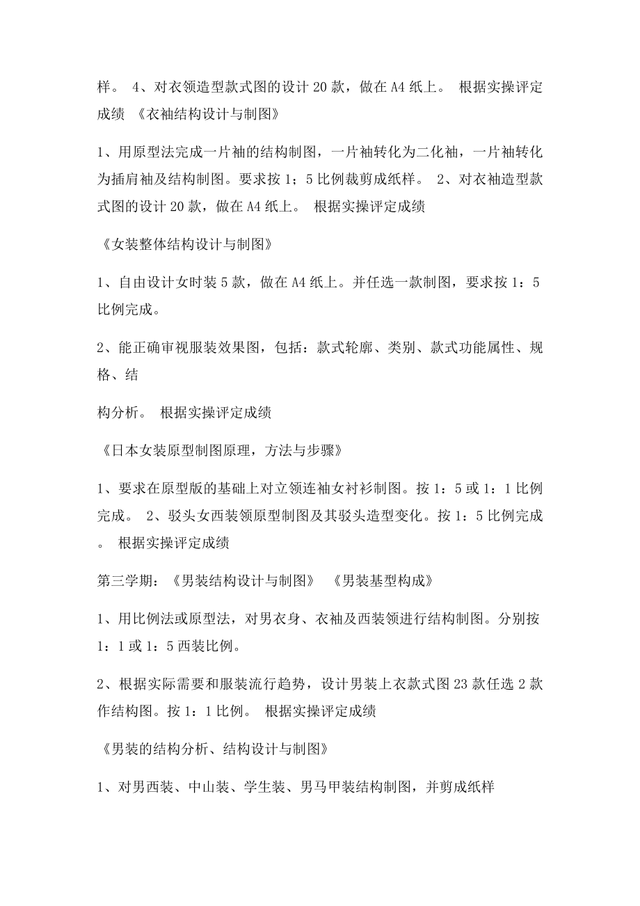 《服装结构设计与制图》习题.docx_第2页