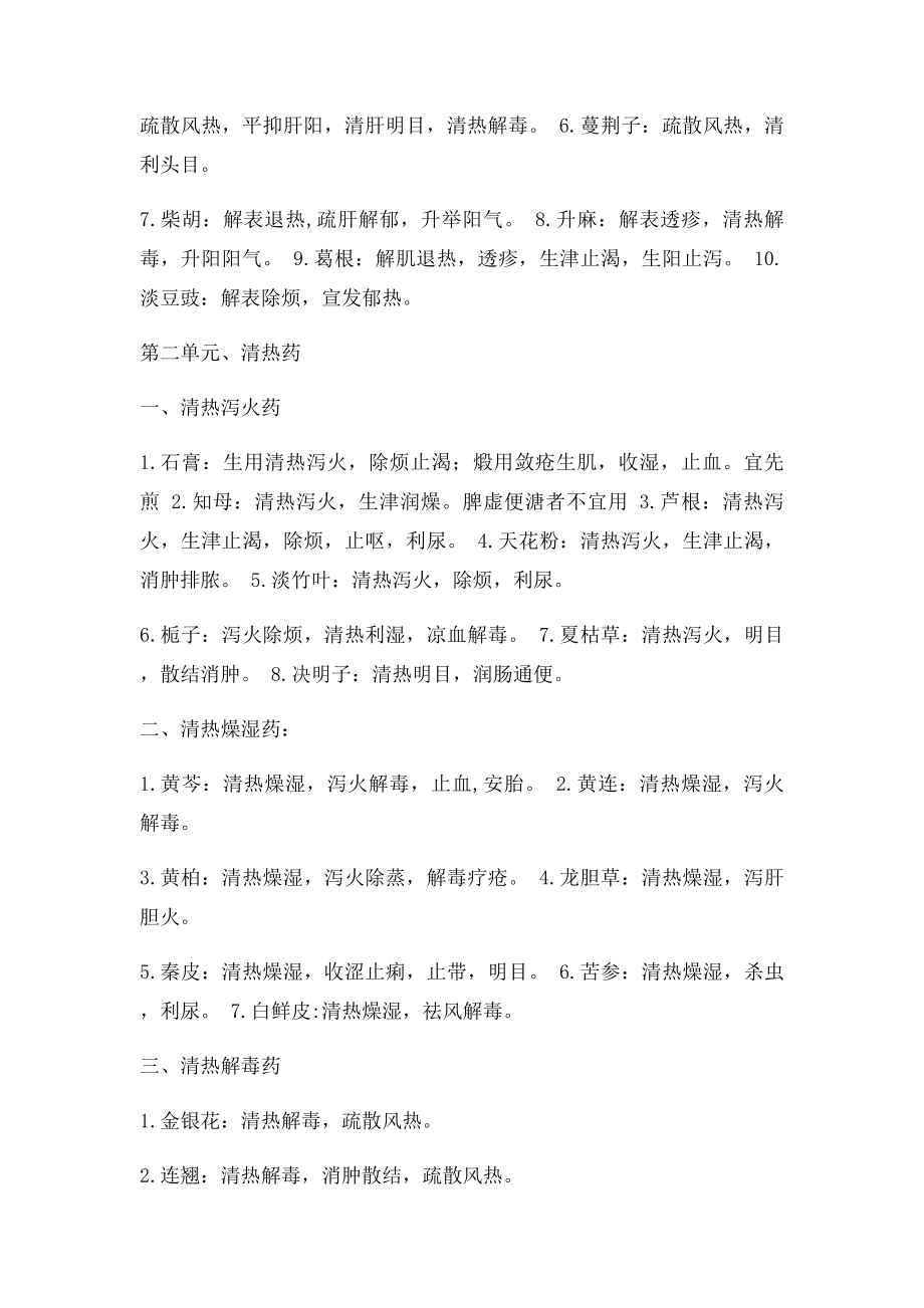 中医执业医师 考试 中药学总结.docx_第2页