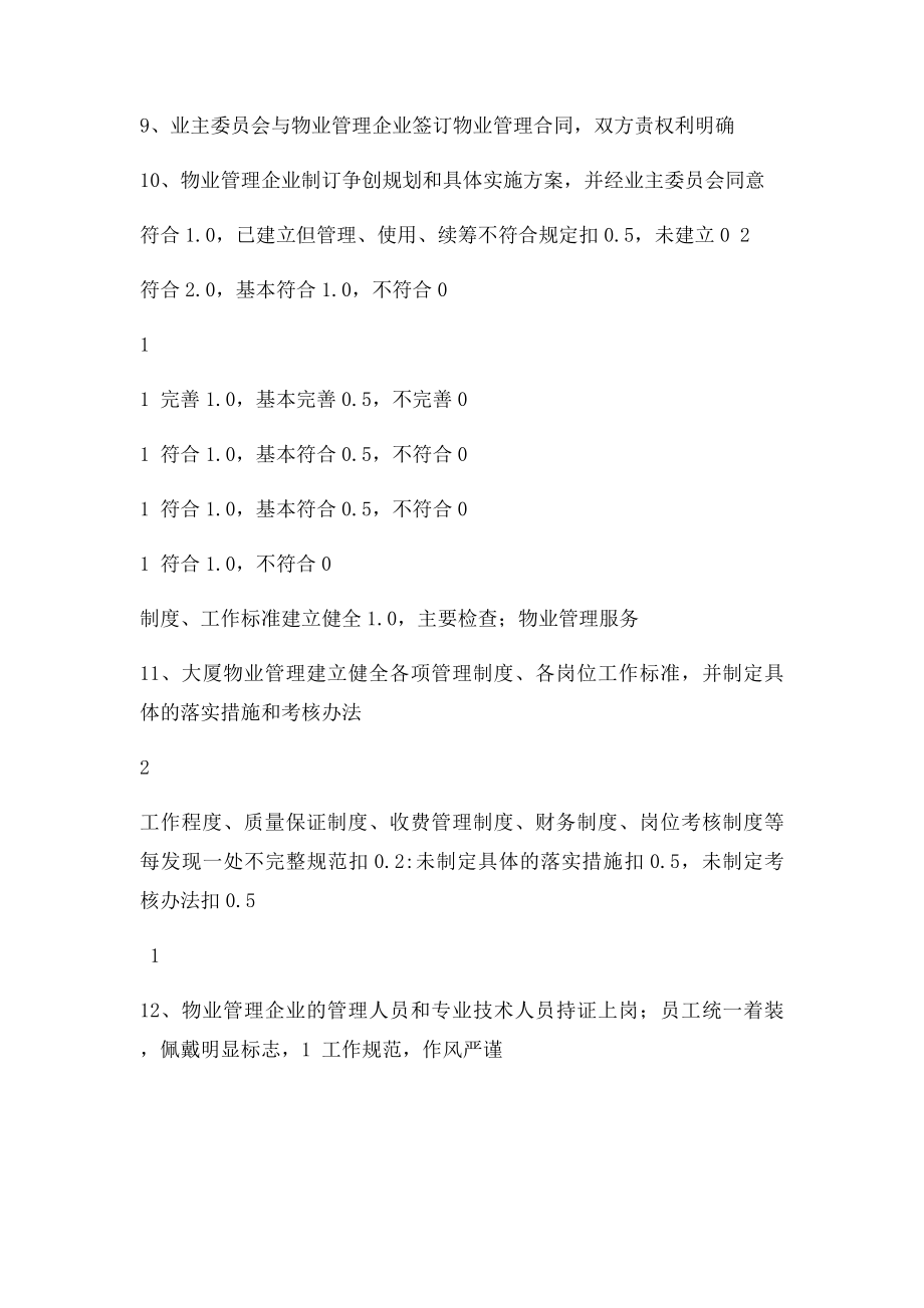 全国物业管理示范大厦及评分细则.docx_第2页