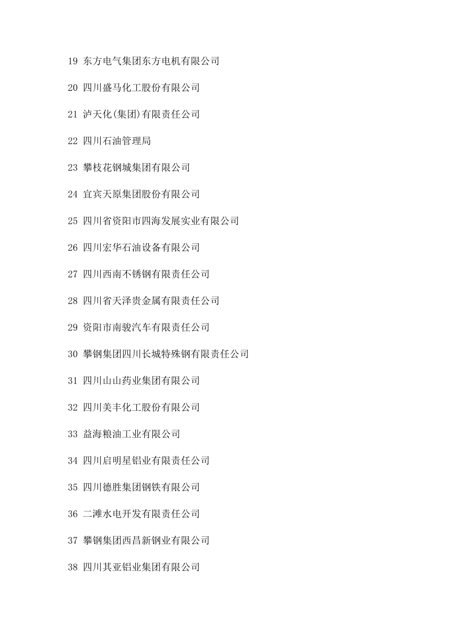 四川省大型企业名单.docx_第2页