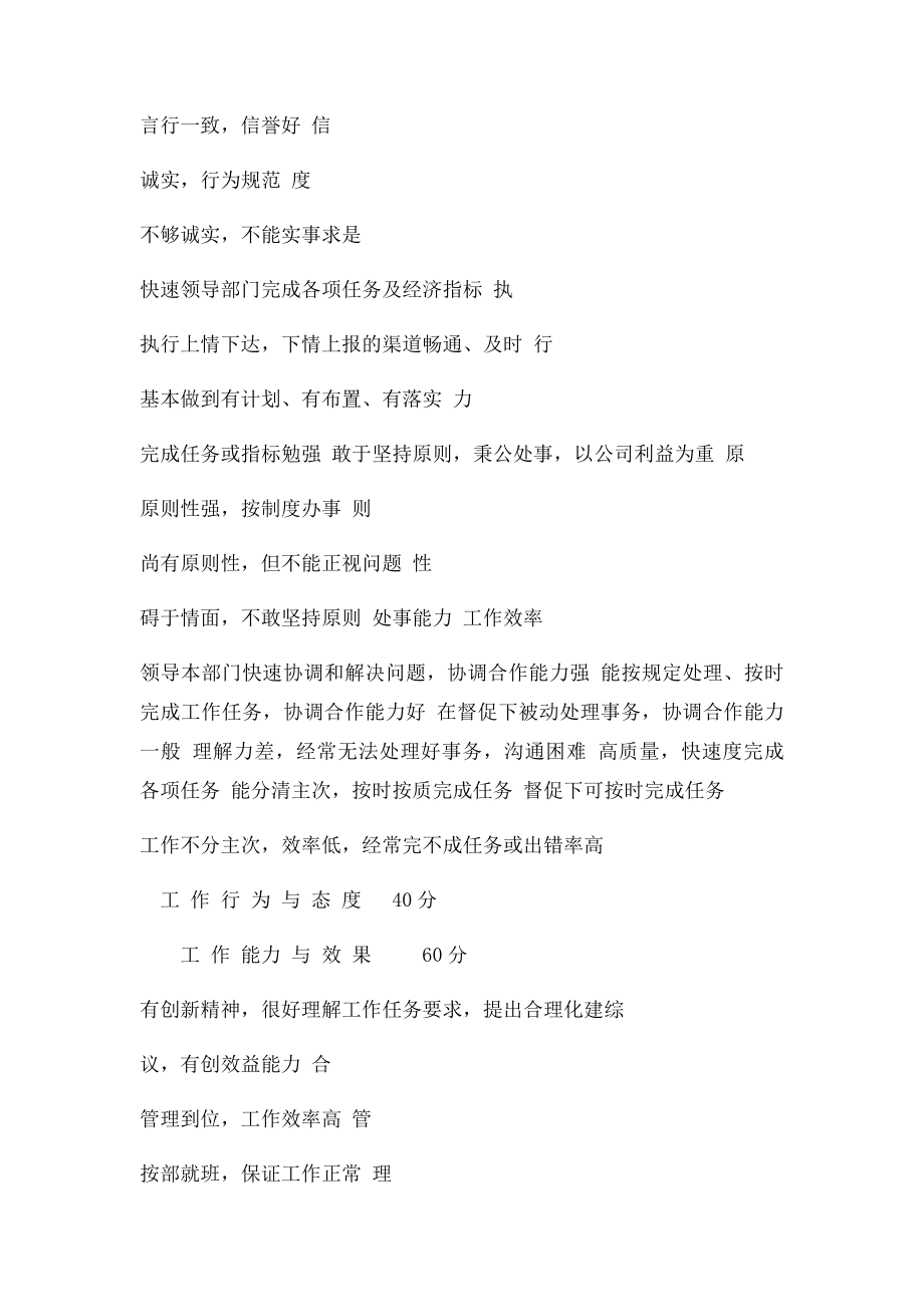 公司中层干部绩效考核表.docx_第2页