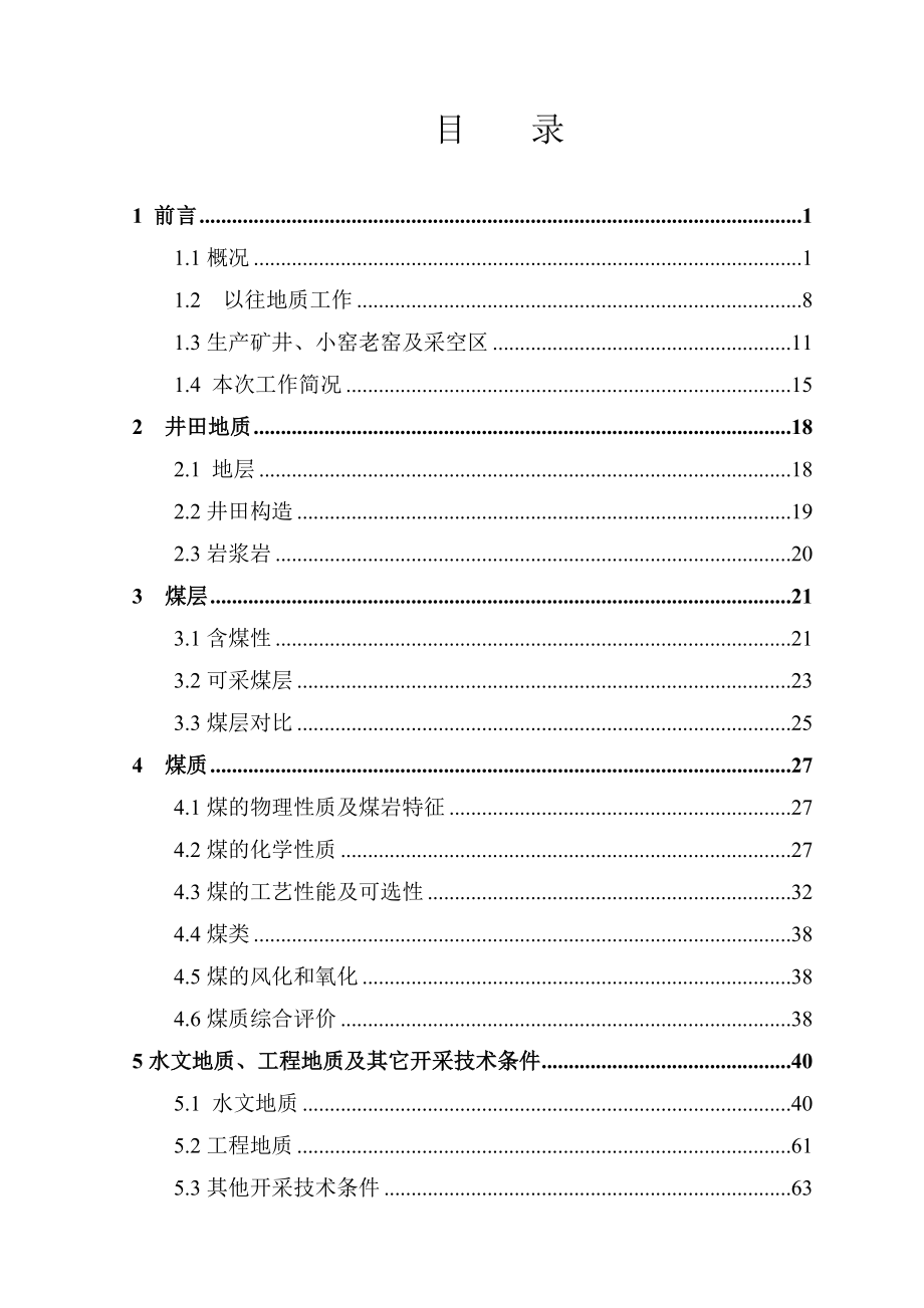 山西省XX煤业有限公司煤炭资源储量核实报告.doc_第2页