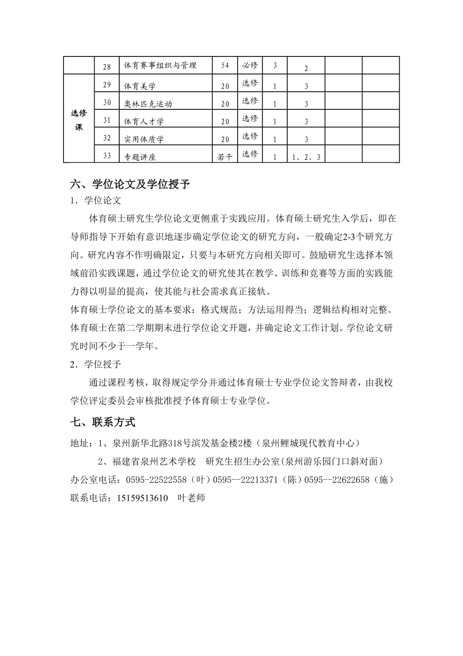 河南大学体育硕士专业学位培养方案.doc_第3页