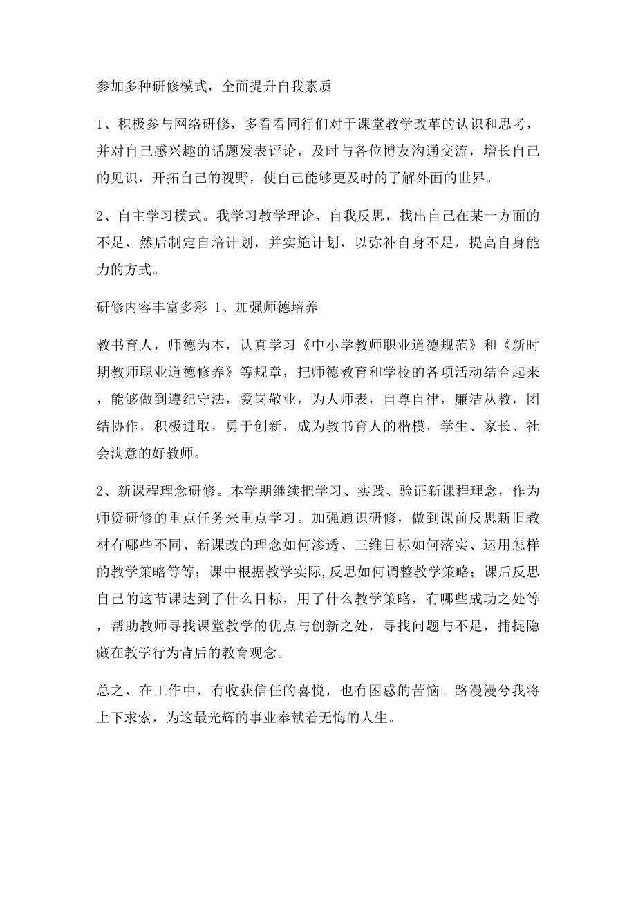 教师个人校本研修工作总结(1).docx_第2页