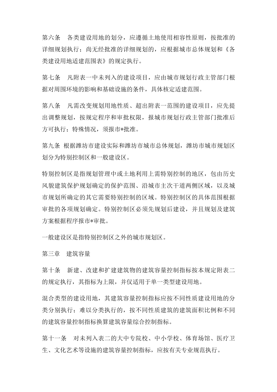 潍坊市城市规划管理技术规定.docx_第2页