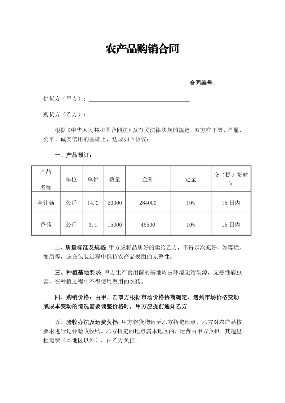 农产品购销合同.doc_第1页