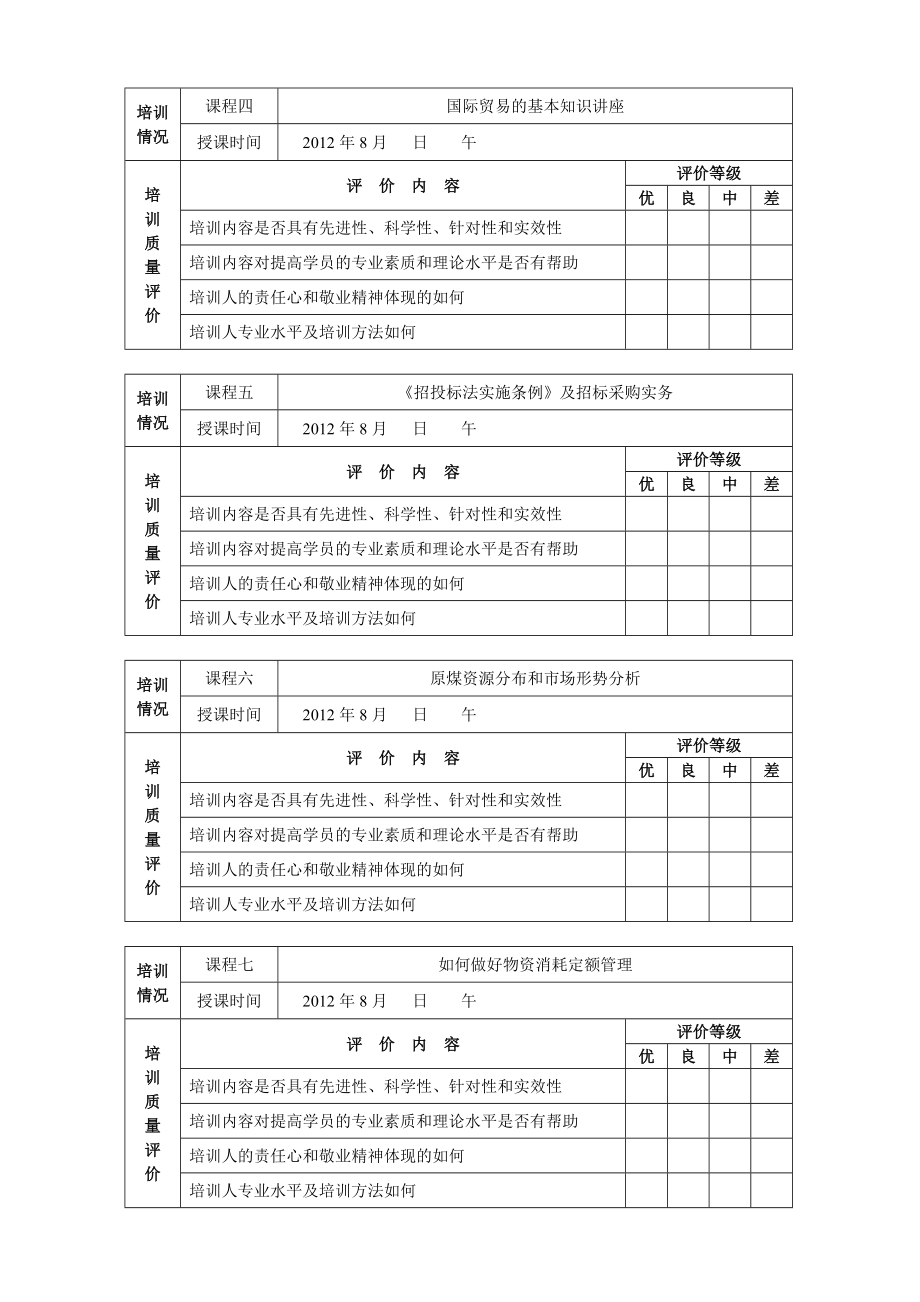 培训评估表.doc_第2页