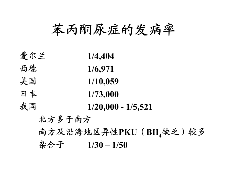 异型苯丙酮尿症的诊断与治疗-处理版课件.ppt_第3页