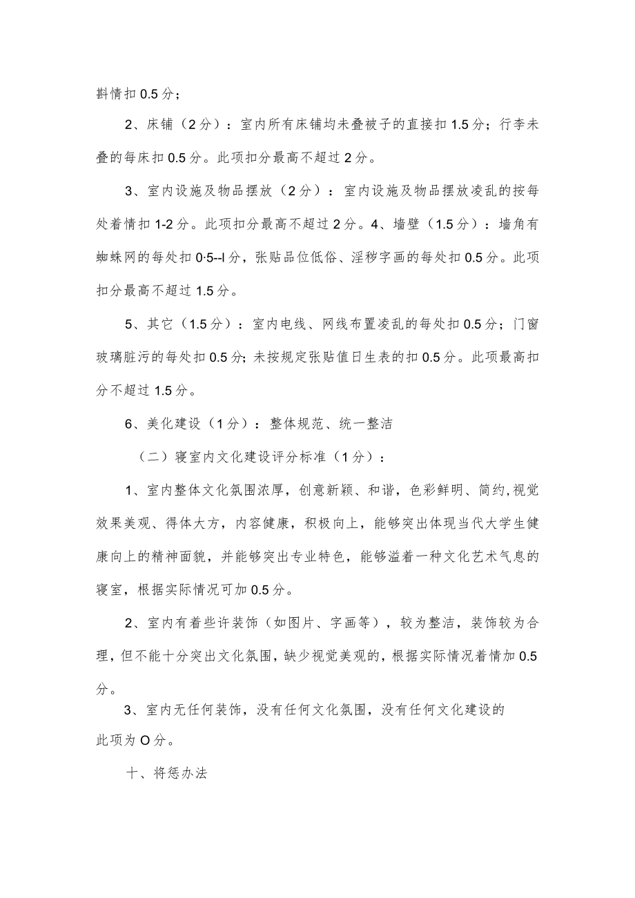 学院关于文明宿舍评比活动实施方案.docx_第3页