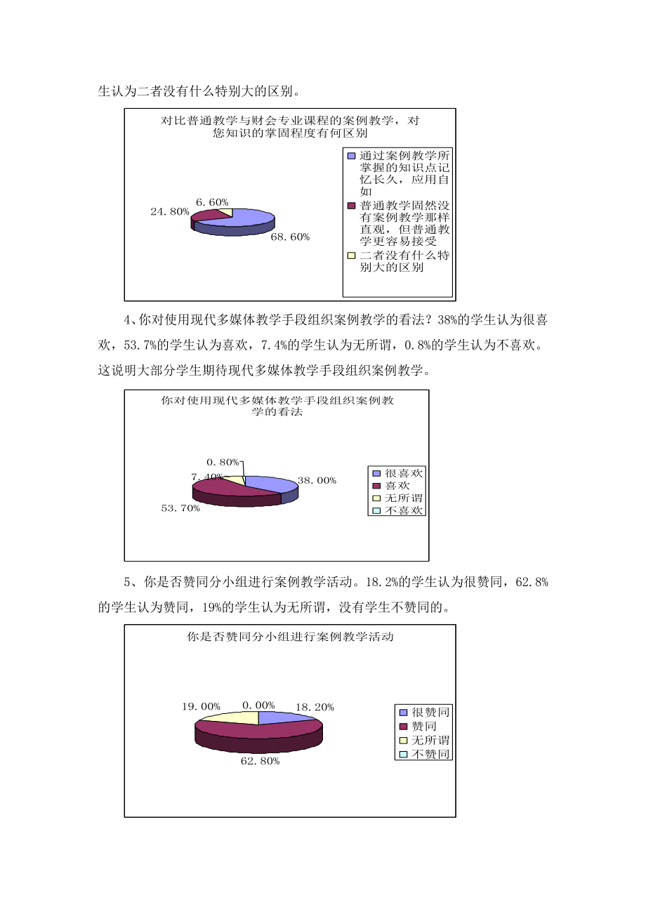 中等职业学校管理学基础课程案例教学问卷调查的分析报告.doc_第3页