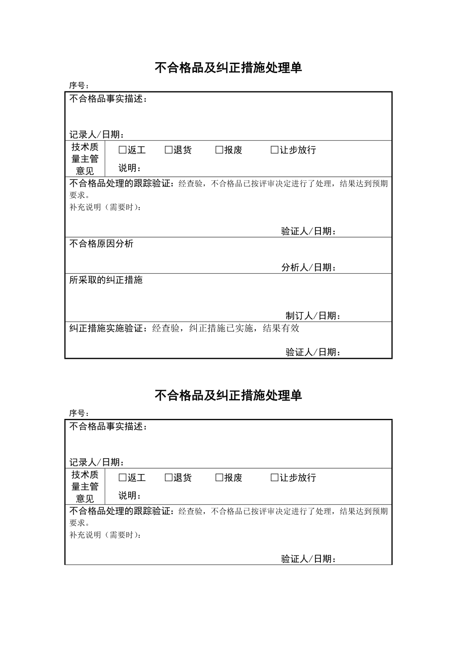 详细肉制品质量手册、程序文件及记录表格.doc_第1页