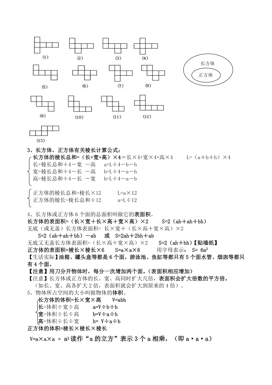 新人教版数学五年级下册知识点归纳总结.doc_第3页