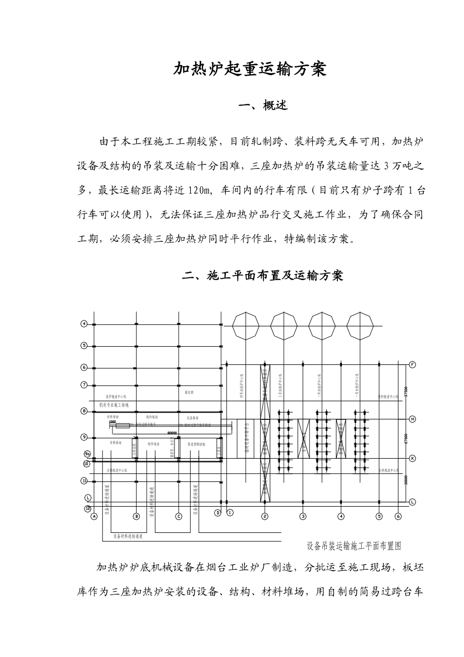 加热炉起重运输方案.doc_第1页