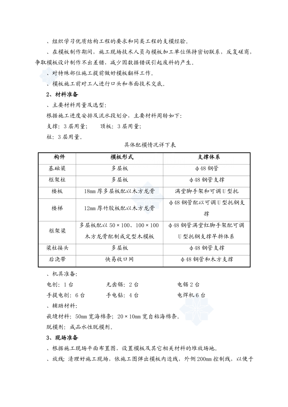 框架结构体育馆-施工方案-配节点做法图.docx_第3页