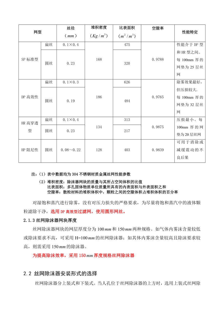 丝网除沫器的设计计算.doc_第3页