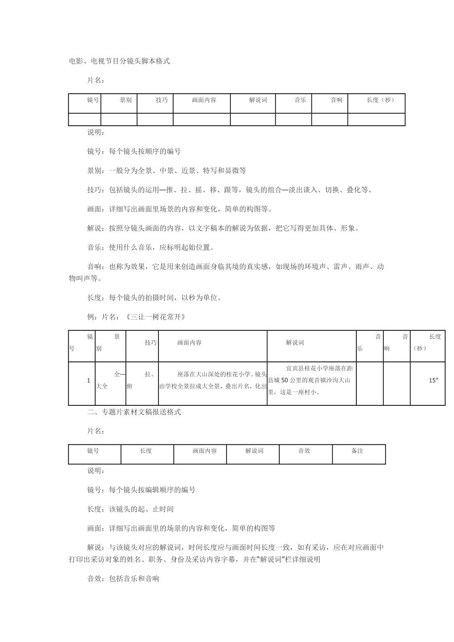 电影分镜头脚本格式.doc_第1页