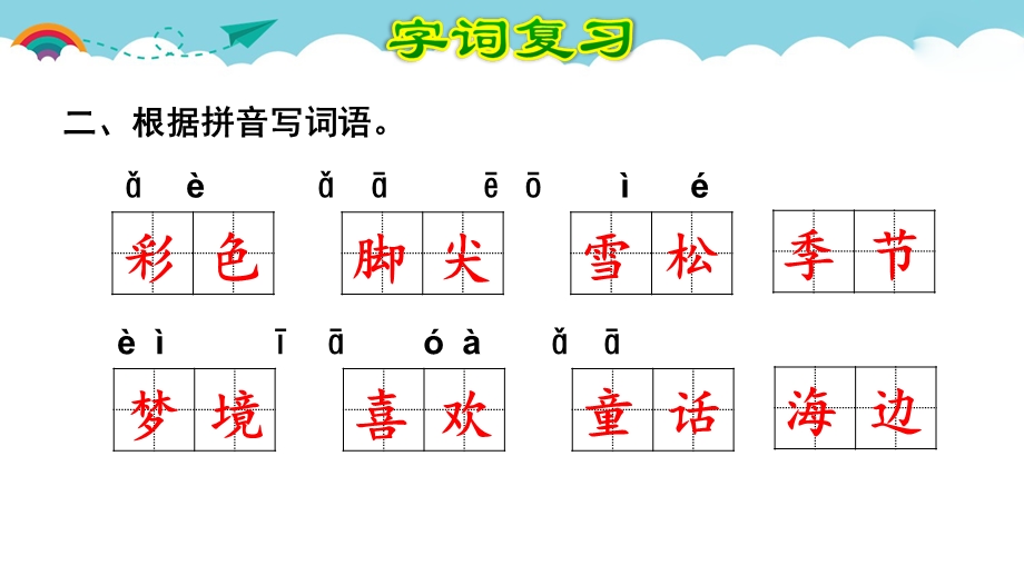 二年级下册语文ppt课件第4单元复习(人教部编版).ppt_第3页