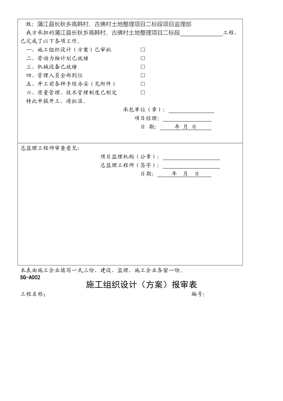 土地整理工程资料全套表格模板格.doc_第2页