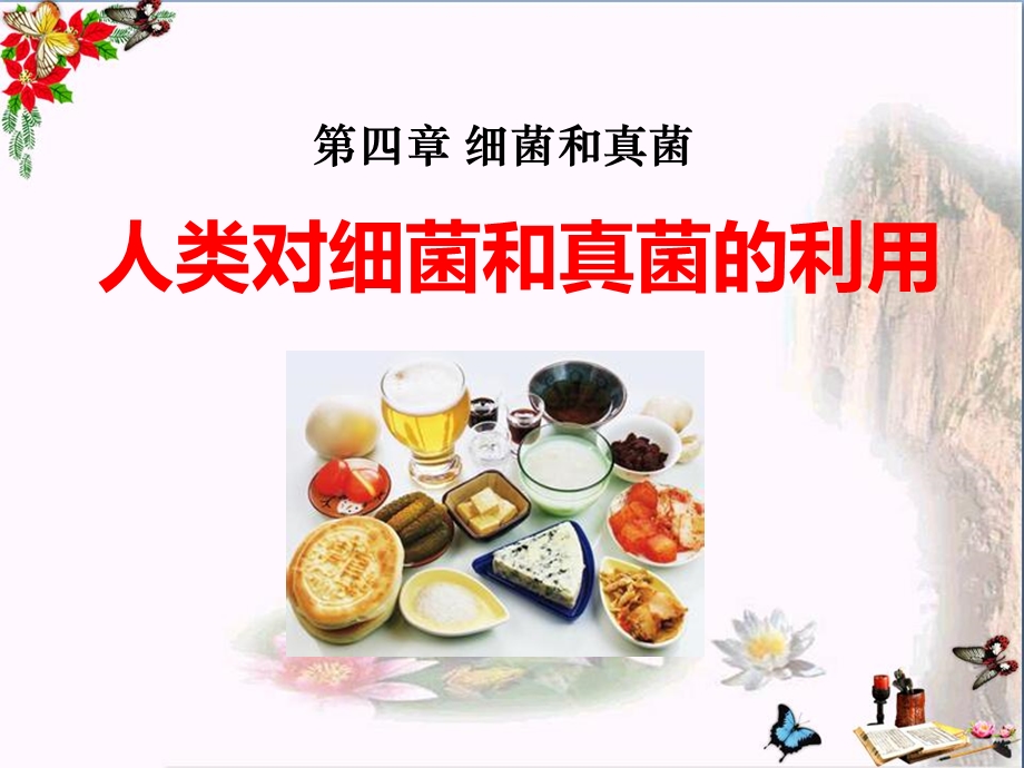 《人类对细菌和真菌的利用》细菌和真菌课件.ppt_第1页