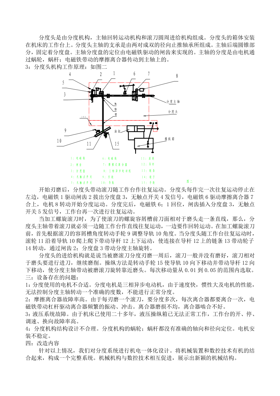 M6420B滚刀刃磨数控分度头机械改造.doc_第2页