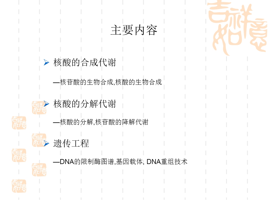 生物化学ppt课件 第13章 核酸代谢.ppt_第2页