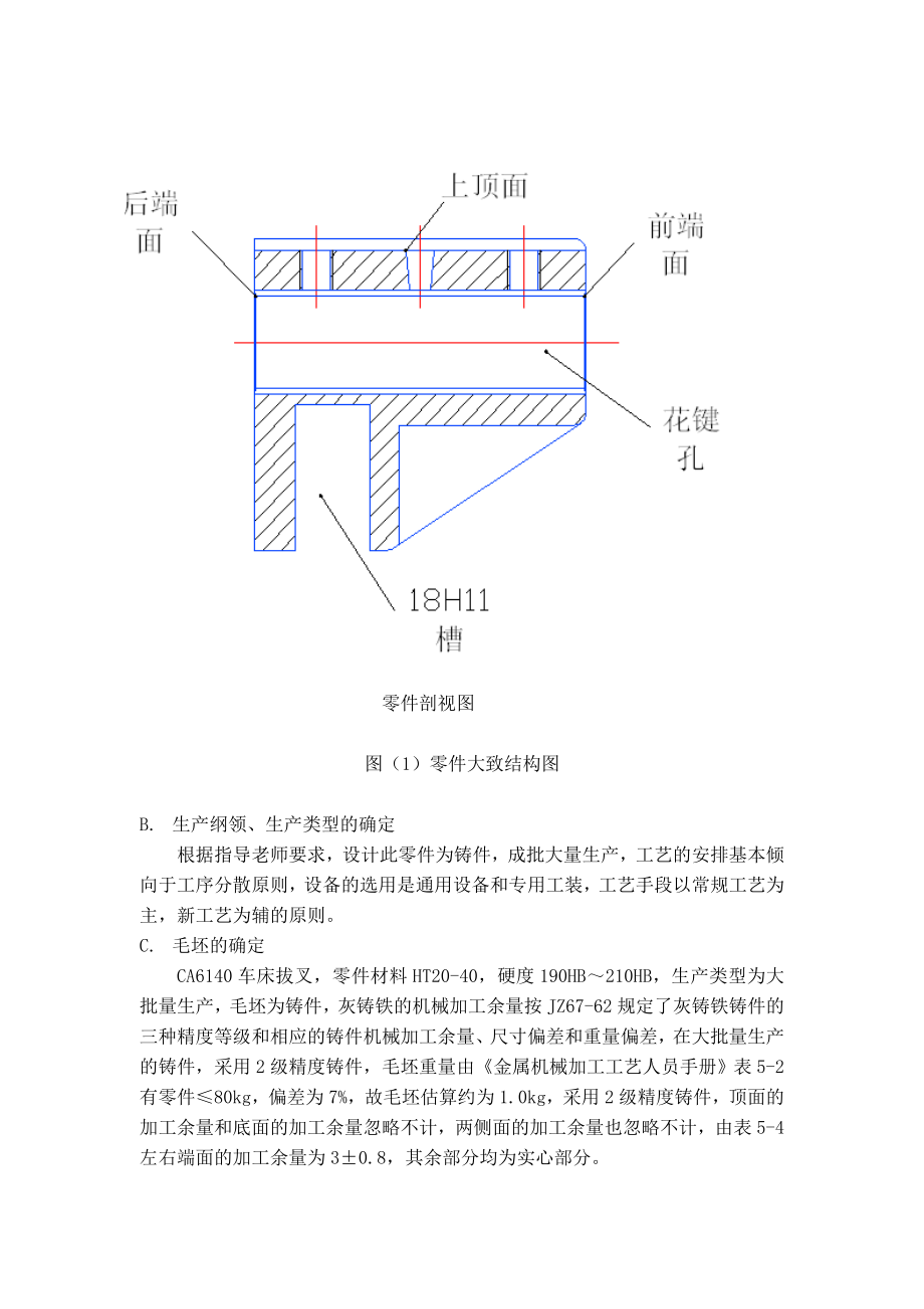 机械制造工艺及夹具课程设计CA6140车床拨叉零件机械加工工艺规程及夹具.doc_第3页