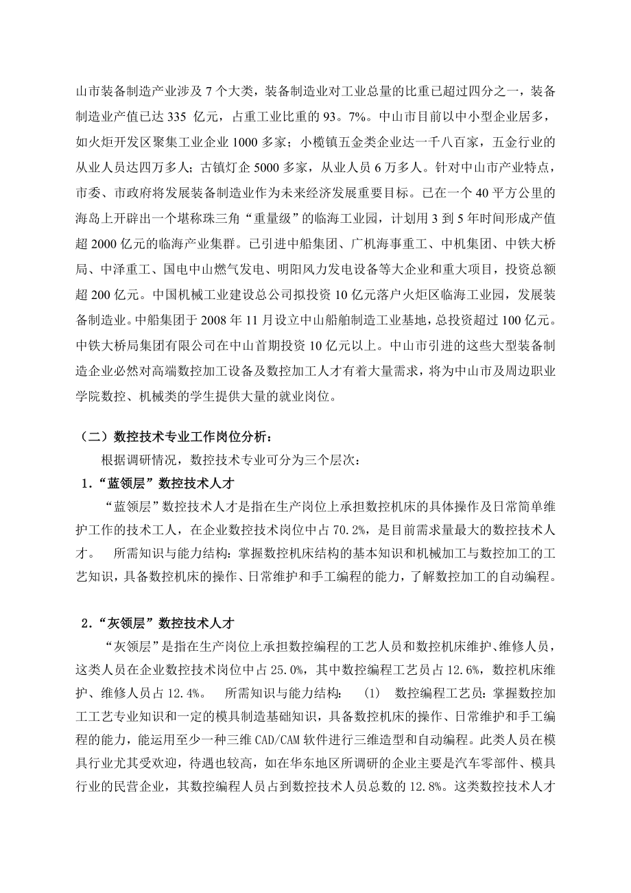 数控技术专业人才需求调查报告.doc_第2页