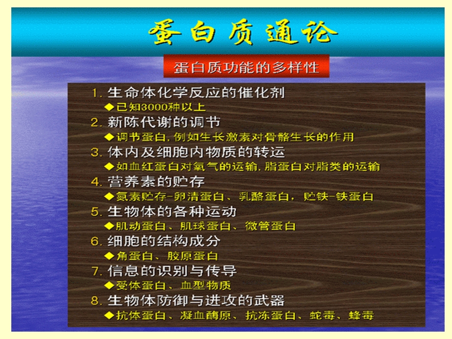 生物化学I-第5章蛋白质的共价结构—第6章蛋白质结构与功能的关系方案课件.ppt_第3页