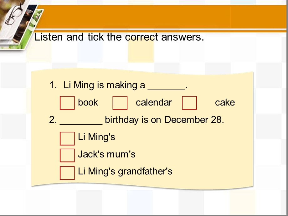 冀教版七年级英语上册-Unit-7-Lesson-40-When-Is-Your-Birthday课件.ppt_第3页