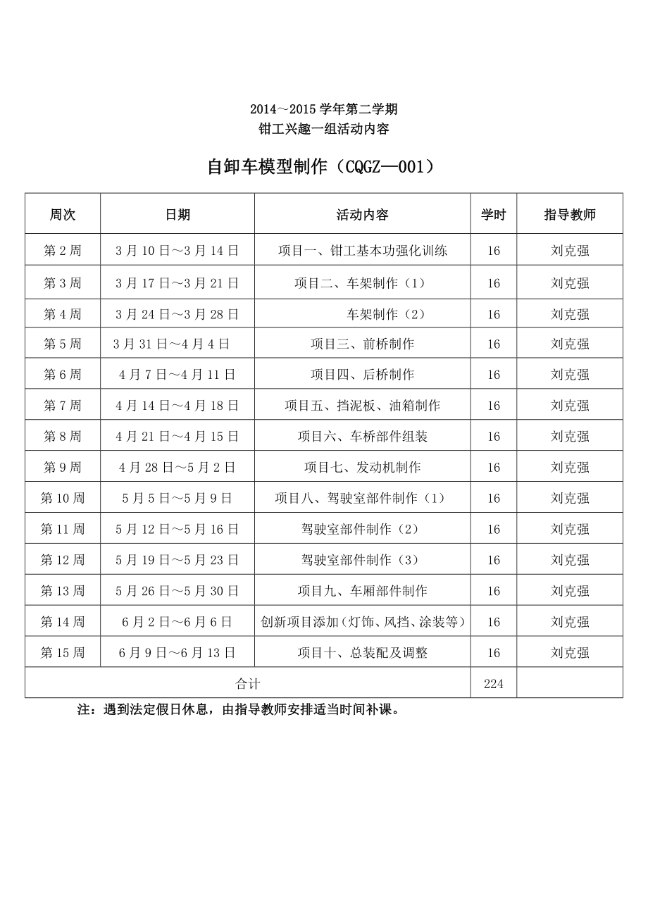 汽车工业学校钳工兴趣小组活动方案.doc_第3页